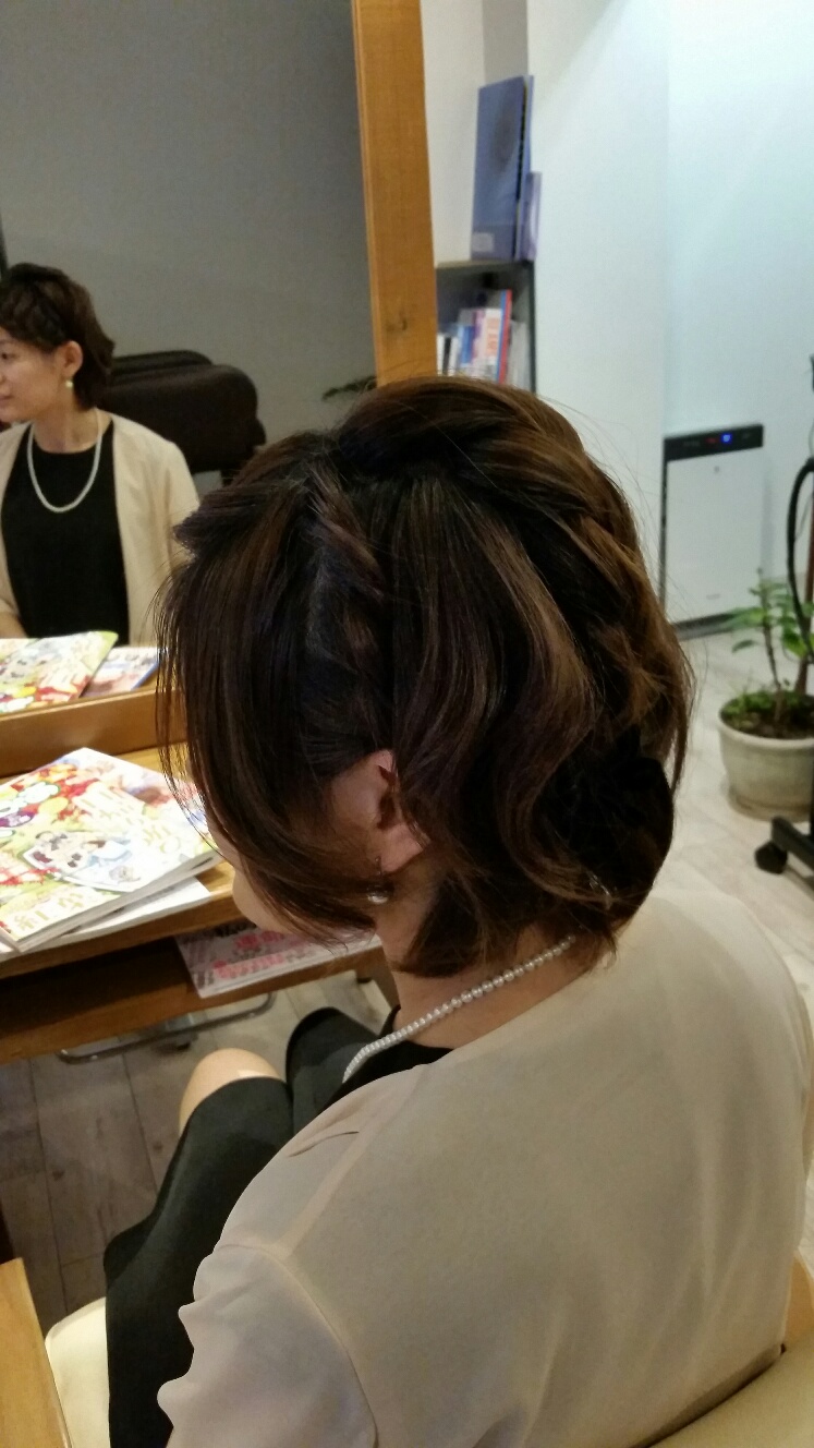 お呼ばれヘア 滋賀県 栗東市のヘアサロン 美容室 美容院 Hair Salon Mani ヘアサロン マーニ